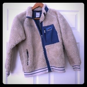 Retro Patagonia fleece, kids size large🔥deal!!